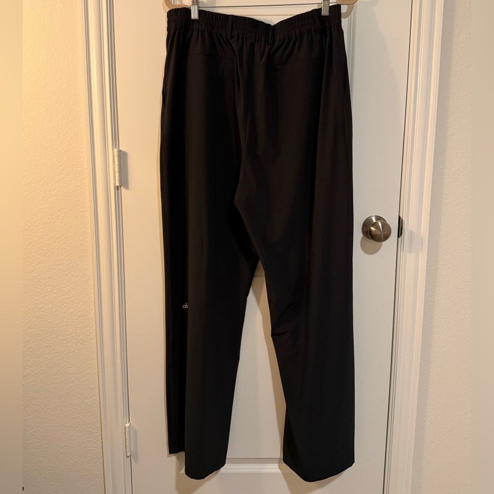ALO Yoga Black Wide-Leg Women's Pants - Picture 6 of 7